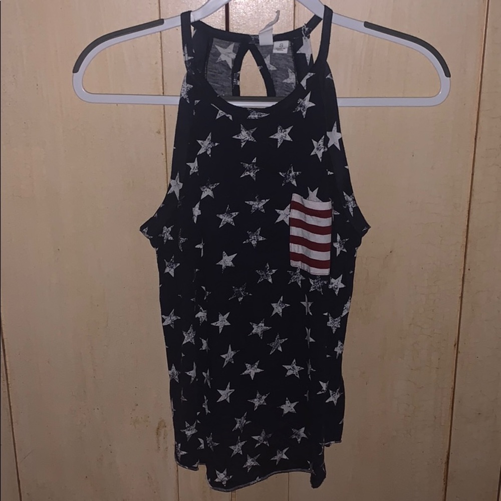 Red, White. and Blue Tank Top